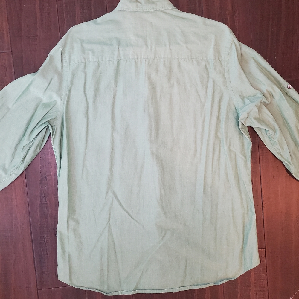 Express Button Down Shirt Sz Large - image 3